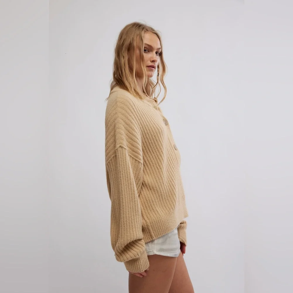 Free People Cocoa Henley